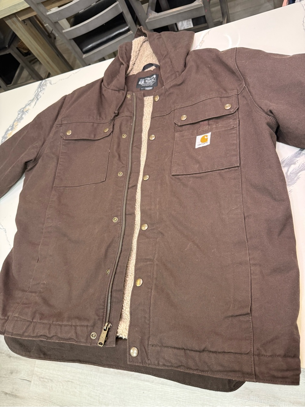 Carhartt Men's Washed Duck Bartlett Jacket Size M